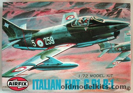 Airfix 1/72 Fiat G-91 R/1 - Japan Issue, X-102-200 plastic model kit